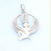 Isis Silver Pendant